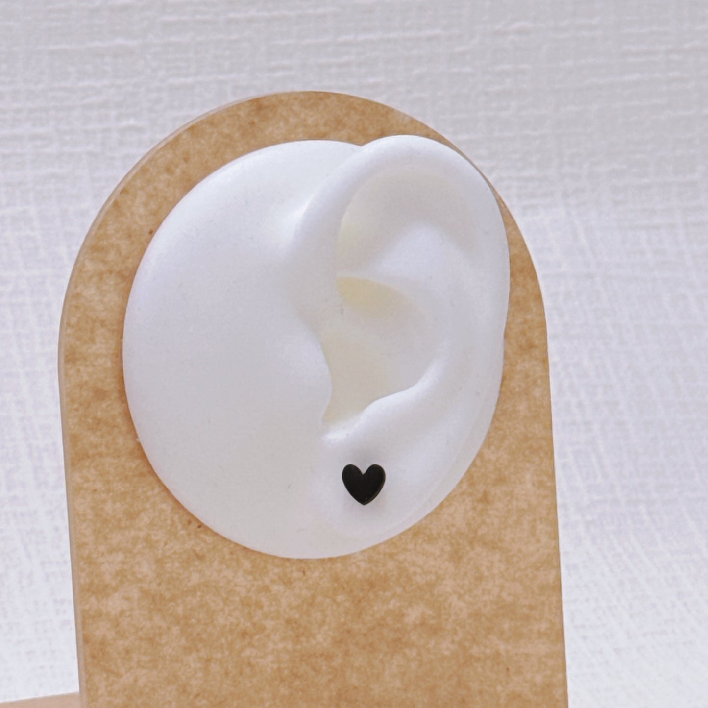 Handcrafted Skull & Heart Stud Earrings Set, Cute Gothic Summerween Jewelry