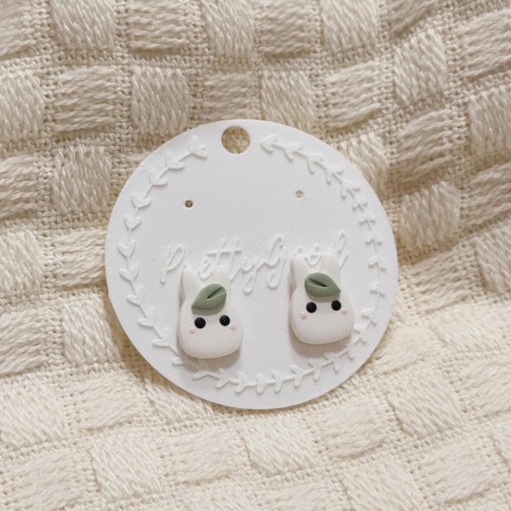 Chibi Totoro Handmade Earrings, Studs Earrings, Gift for Her