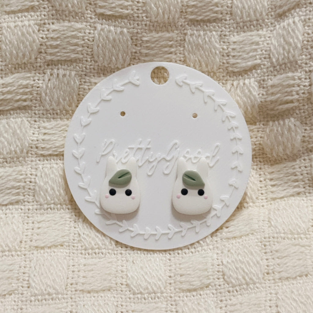 Chibi Totoro Handmade Earrings, Studs Earrings, Gift for Her
