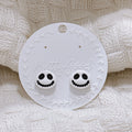 Handcrafted Jack Skellington Earrings – Nightmare Before Christmas Inspired Polymer Clay Earrings, Spooky Cute Halloween