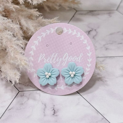 Sakura Studs, Cherry Blossom Earrings